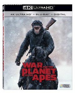 War For The Planet Of The Apes [4K Ultra HD + Blu-ray + Digital] Cover
