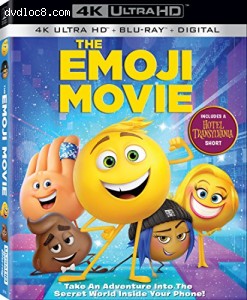 The Emoji Movie [4K Ultra HD + Blu-ray] Cover