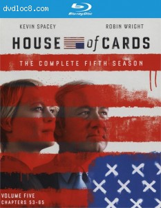 House Of Cards:Season Five (4 Discs) (Blu-ray + UltraViolet) Cover