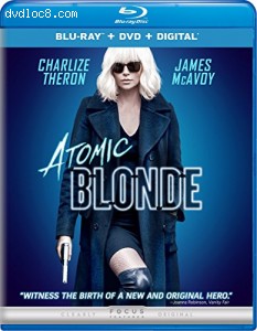 Atomic Blonde [Blu-ray + DVD + Digital] Cover
