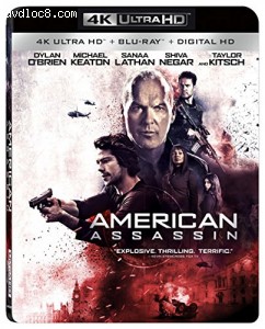 American Assassin [4K Ultra HD + Blu-ray + Digital HD] Cover