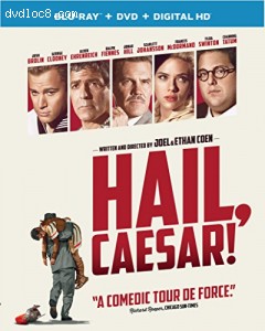 Hail, Caesar! [Blu-ray + DVD + Digital HD] Cover