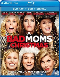 A Bad Moms Christmas [Blu-ray + DVD + Digital] Cover