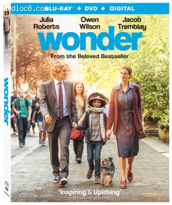 Wonder [Blu-ray + DVD + Digital] Cover