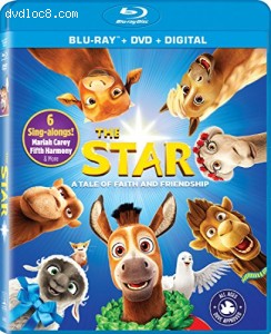The Star [Blu-ray + DVD + Digital] Cover