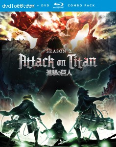 Attack on Titan: Season 2 [Blu-ray + DVD] Cover