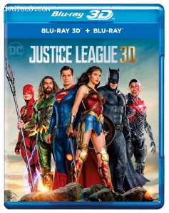 Justice League [Blu-ray 3D + Blu-ray] Cover