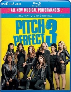Pitch Perfect 3 [Blu-ray + DVD + Digital] Cover