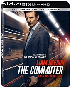Commuter, The [4K Ultra HD + Blu-ray + Digital] Cover