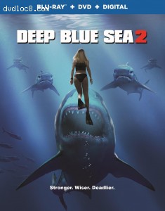 Deep Blue Sea 2 [Blu-ray + DVD + Digital] Cover