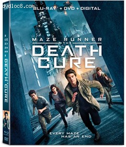 Maze Runner: The Death Cure [Blu-ray + DVD + Digital HD] Cover