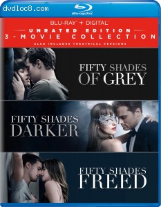 Fifty Shades: 3-Movie Collection [Blu-ray + Digital] Cover