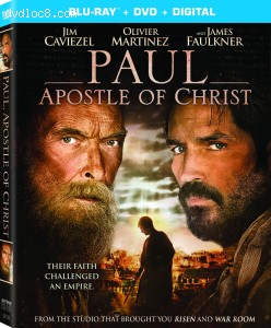 Paul, Apostle of Christ [Blu-ray + DVD + Digital] Cover