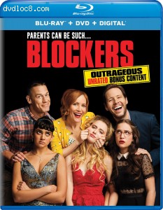 Blockers [Blu-ray + DVD + Digital] Cover