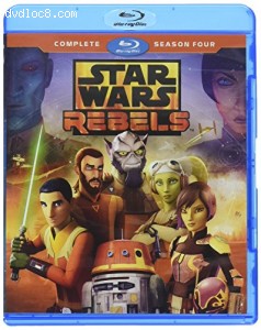 Star Wars Rebels: Complete Season Four [Blu-ray] Cover