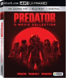 Predator: 3-Movie Collection [4K Ultra HD + Blu-ray + Digital] Cover