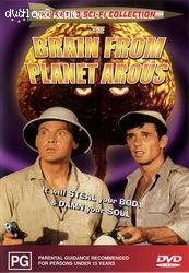 Brain From Planet Arous, The Cover