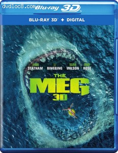 Meg, The (Amazon Exclusive) [Blu-ray 3D + Digital] Cover
