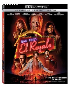 Bad Times At The El Royale [4K Ultra HD + Blu-ray + Digital] Cover