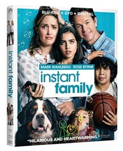 Instant Family [Blu-ray + DVD + Digital] Cover