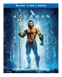 Aquaman [Blu-ray + DVD + Digital] Cover