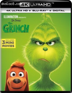 Dr. Seuss The Grinch [4K Ultra HD + Blu-ray + Digital] Cover