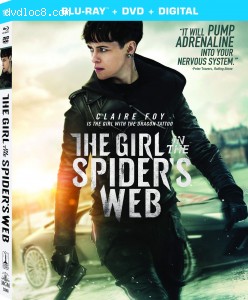 Girl in the Spider's Web, The [Blu-ray + DVD + Digital] Cover