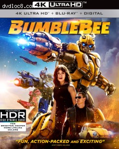 Bumblebee [4K Ultra HD + Blu-ray + Digital] Cover