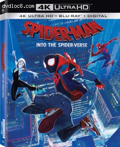 Spider-man: Into the Spider-verse [4K Ultra HD + Blu-ray + Digital] Cover