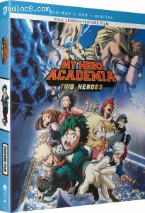 My Hero Academia: Two Heroes [Blu-ray + DVD + Digital] Cover