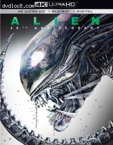 Alien: 40th Anniversary Edition [4K Ultra HD + Blu-ray + Digital] Cover