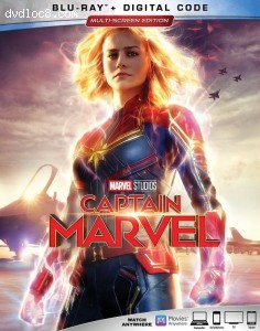 Captain Marvel [Blu-ray + Digital] Cover