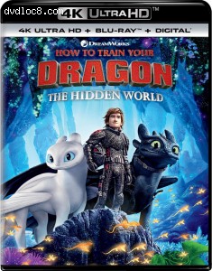 How to Train Your Dragon: The Hidden World [4K Ultra HD + Blu-ray + Digital] Cover
