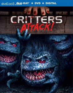 Critters Attack! [Blu-ray + DVD + Digital] Cover