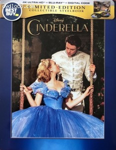 Cinderella (Best Buy Exclusive SteelBook) [4K Ultra HD + Blu-ray + Digital] Cover