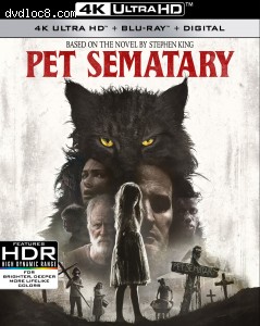 Pet Sematary [4K Ultra HD + Blu-ray + Digital] Cover