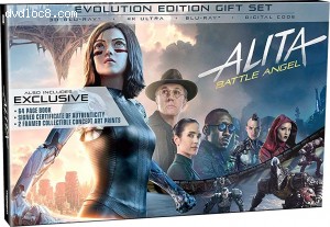 Alita: Battle Angel (Limited Edition Collector's Set) [Blu-ray 3D + 4K Ultra HD + Blu-ray + Digital] Cover
