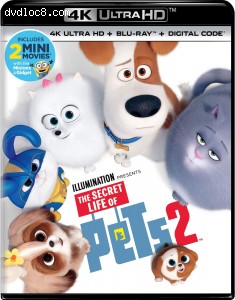 Secret Life of Pets 2, The [4K Ultra HD + Blu-ray + Digital] Cover