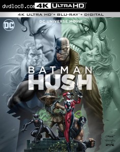 Batman: Hush [4K Ultra HD + Blu-ray + Digital] Cover