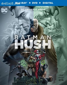 Batman: Hush [Blu-ray + DVD + Digital] Cover