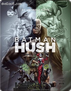 Batman: Hush (Target Exclusive SteelBook) [Blu-ray + DVD + Digital] Cover