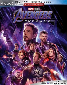 Avengers: Endgame [Blu-ray + Digital] Cover