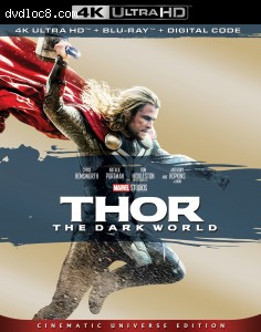 Thor: The Dark World [4K Ultra HD + Blu-ray + Digital] Cover