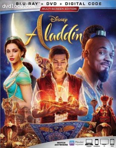 Aladdin [Blu-ray + DVD + Digital] Cover