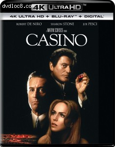 Casino [4K Ultra HD + Blu-ray + Digital] Cover
