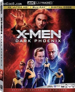 X-Men: Dark Phoenix [4K Ultra HD + Blu-ray + Digital] Cover
