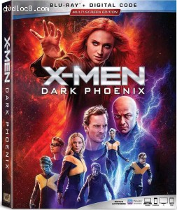 X-Men: Dark Phoenix [Blu-ray + Digital] Cover