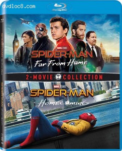 Spider-Man: Far from Home / Spider-Man: Far from Home / Spider-Man: Homecoming 2-Movie Collection [Blu-ray] Cover