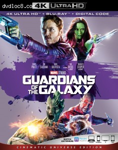 Guardians Of The Galaxy [4K Ultra HD + Blu-ray + Digital] Cover