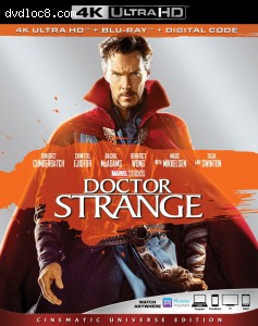 Doctor Strange [4K Ultra HD + Blu-ray + Digital] Cover